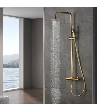 Conjunto de duche termostático MONZA OURO