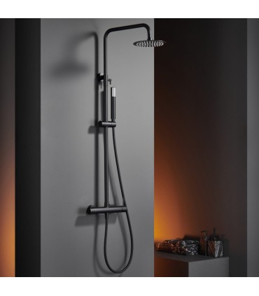 Conjunto de duche monocomando MONZA PRETO MATE