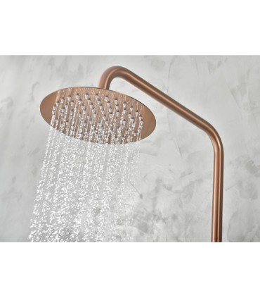 Conjunto de duche monocomando MONZA OURO ROSA