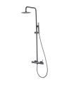 Conjunto de duche monocomando MONZA BLACK GUN METAL