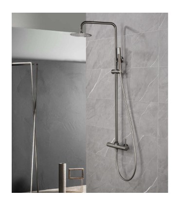 Conjunto de duche monocomando MONZA BLACK GUN METAL