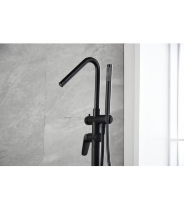 Torneira de pé para banheira BÉLGICA preto mate