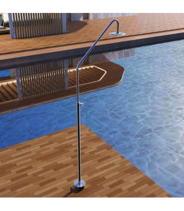 Chuveiro de piscina em aço inox S.316 Colorado