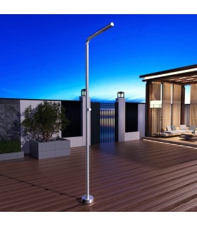 Chuveiro exterior monocomando em aço inox S.316 Texas