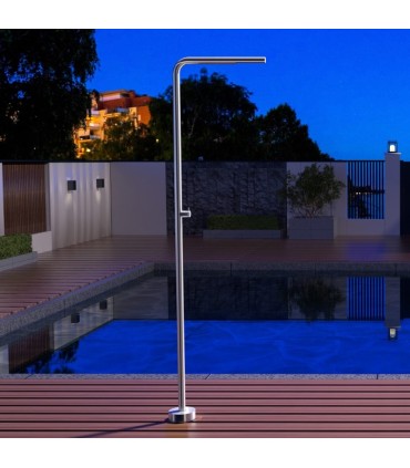 Chuveiro exterior monocomando em aço inox S.316 Texas