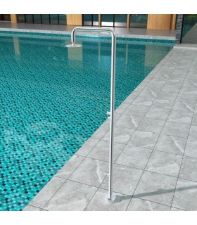 Chuveiro exterior em aço inox S.316 Michigan