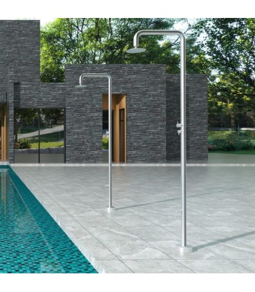 Chuveiro exterior em aço inox S.316 Michigan