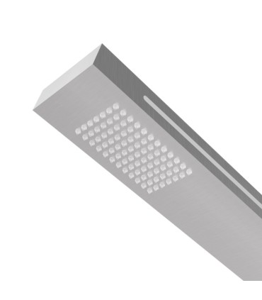 Chuveiro exterior com luz LED em aço inox S.316 Sense
