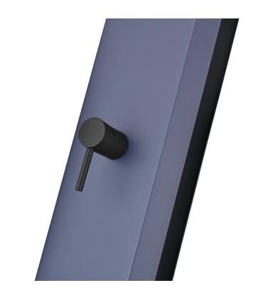 Chuveiro solar exterior em aço inox S.316 Phoenix Azul Oceano