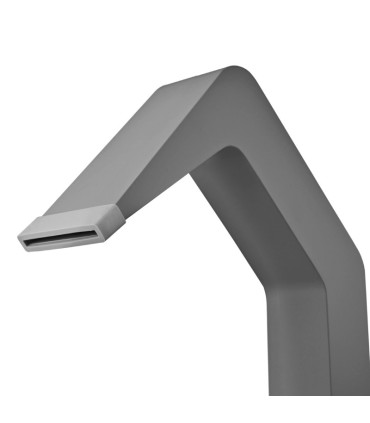 Cascata para piscina em aço inox S.316 Niágara Cinza Cobalto