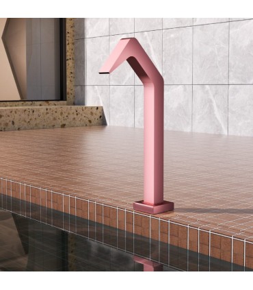 Cascata para piscina em aço inox S.316 Niágara Rosa Coral