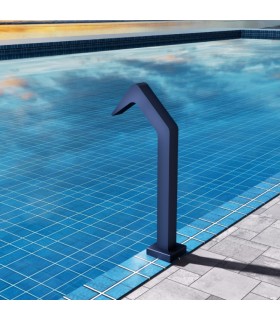 Cascata para piscina em aço inox S.316 Niágara Azul Oceano