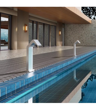 Cascata grande para piscina em aço inox S.316 Niágara