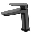 Torneira monocomando para lavatório BELGICA PRETO FOSCO