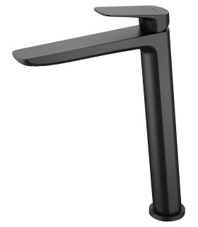 Torneira de bica alta para lavatório BELGICA PRETO FOSCO