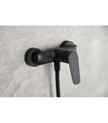Torneira monocomando para duche BELGICA PRETO FOSCO