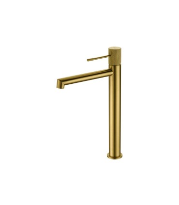 Conjunto de duche monocomando LINE Ouro Escovado