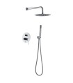 Conjunto de duche embutido monocomando LINE