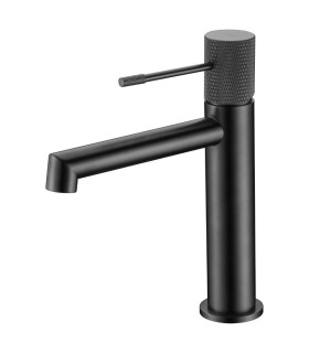 Torneira monocomando para lavatório LINE Preto Fosco