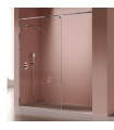 Painel fixo de duche em vidro FRESH SALOMON INOX