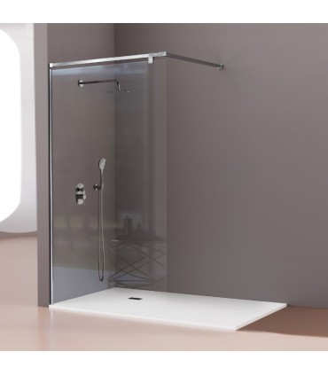 Painel fixo de duche + Barra 90º FRESH SALOMÓN INOX