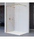 Painel fixo de duche + Barra 90º FRESH SALOMÓN INOX OURO ESCOVADO