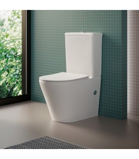 Sanita em branco mate completa ao chão com tanque baixo Saona