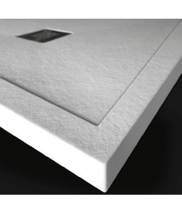 Base de duche em resina com moldura MADRID