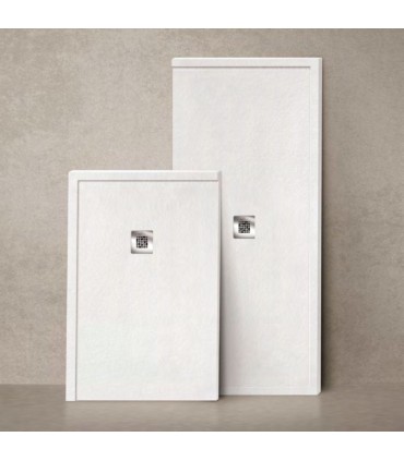 Base de duche em resina com moldura MADRID