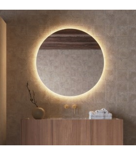 Espejo redondo retroiluminado OPORTO