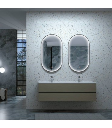 Espelho de casa de banho com luz perimetral RIO