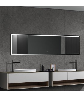 Espelho retangular com luz NEW YORK