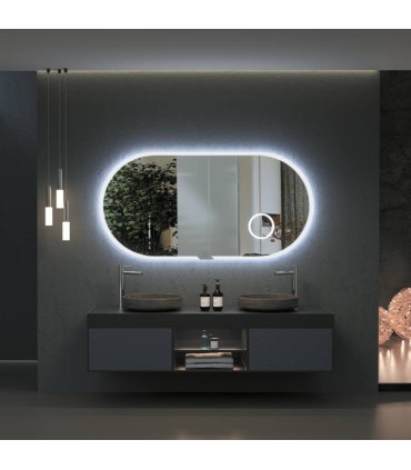 Espelho de casa de banho com aumento INDIANA