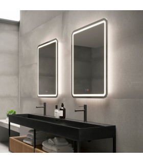 Espelho quadrado LED GRECIA