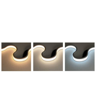 Espelho oval com moldura LED iluminada BARI