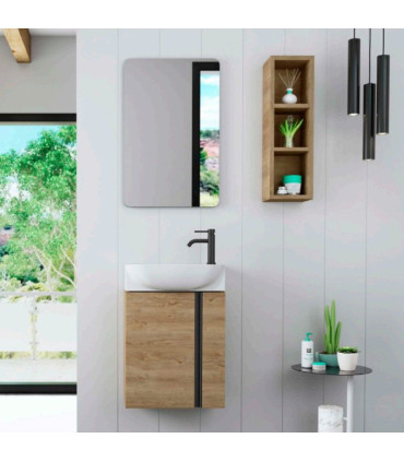 Móvel de banho VERSA 45 cm 1P com Profundidade reduzida