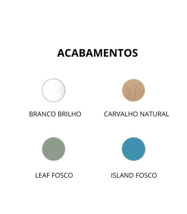 Móvel de banho VERSA 45 cm 1P com Profundidade reduzida