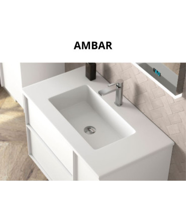 Móvel de banho suspenso BAMBOO 60 CM