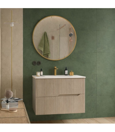 Móvel de banho suspenso BAMBOO 80 CM