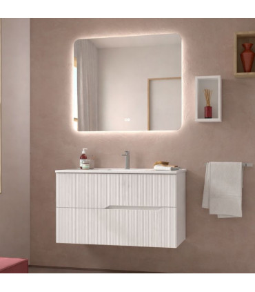 Móvel de banho suspenso BAMBOO 100 CM