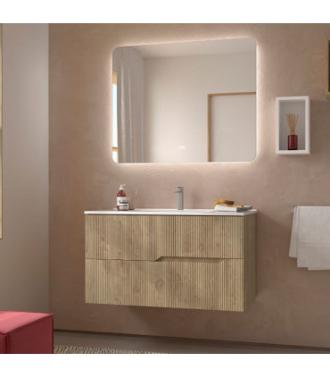 Móvel de banho suspenso BAMBOO 100 CM