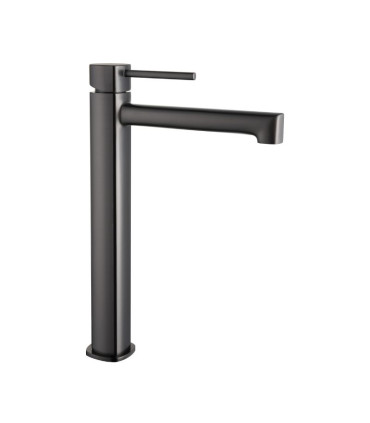 Torneira de lavatório com bica alta TOSCANA Black gun metal