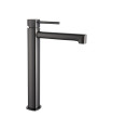 Torneira de lavatório com bica alta TOSCANA Black gun metal
