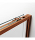 Resguardo de duche Angular 2 fixos + 2 deslizantes TWENTY Cobre