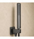 Conjunto de duche Monocomando Encastrado na parede TOSCANA Black gun metal