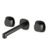 Torneira Duplo comando para encastrar FIRENZE Black gun metal