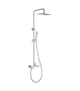 Conjunto de banheira monocomando FIRENZE Cromo