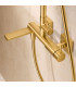 Conjunto de banheira monocomando FIRENZE Ouro