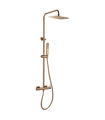 Coluna de duche Monocomando FIRENZE Ouro rosa