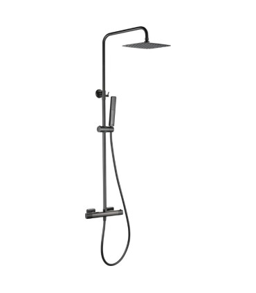 Coluna de duche Termostática FIRENZE Black gun metal